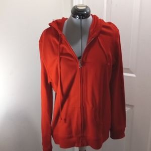 Bass Red Sweatshirt, 100% Cotton Sz L, Supersoft